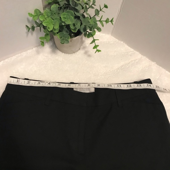 Gap slim cropped two way stretch black pants size 4R - Picture 6 of 11
